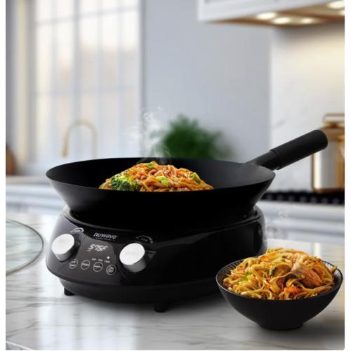 Nuwave Induction Hot Wok ONLY WOK AND LID MISSING BASE