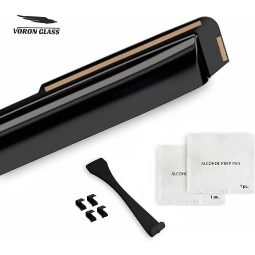 Voron Glass in-Channel Extra Durable Rain Guards for Chevrolet (Chevy) Suburban 2015-2020, Window Deflectors, Vent Window Visors, 4 Pieces - 200539