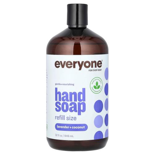 Everyone Lavender & Coconut Hand Soap Refill, 32 FZ