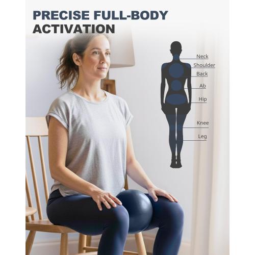 Trideer Yoga Ball for Exercise, Pilates, Core & Balance Training, Stability Ball for Pregnancy & Birthing Prep, Physical Therapy, Daily Stretching, Office Chair for Active Sitting, Quick Pump Included