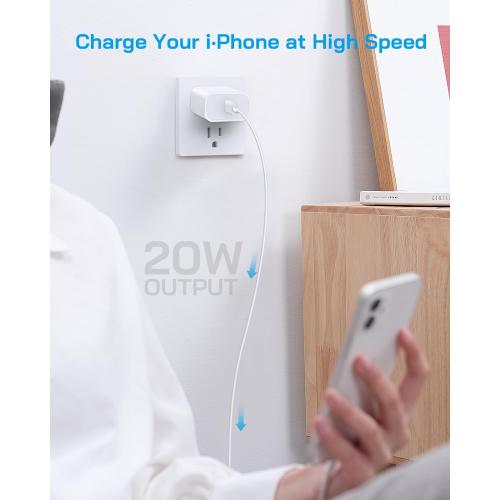 AISNI Fast Charging for iPhone 14/13/12 Fast Charger with 6 FT Long Cable