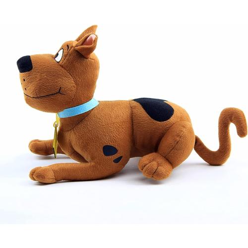 ZJYJING Plush Dog Toy, Cute Cartoon Dog Stuffed Pillow Toy for Adults & Children, Brown (11.8)