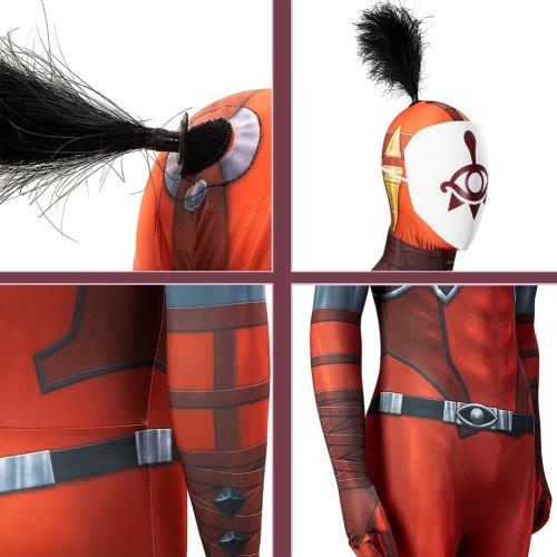 Size 3xxl...Yiga Clan Costume, Tears Kingdom Yigaclan Uniform Team Suit Game Outfit for Halloween