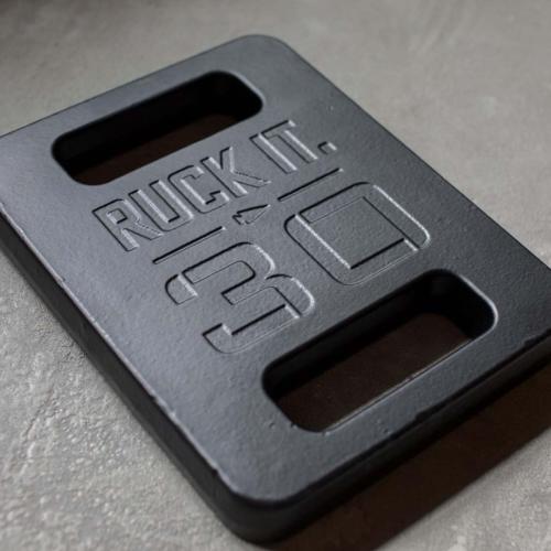 GORUCK Ruck Plate – USA Made Weight for Rucking, Strength & Fitness, Fits with Rucker & Ruck Plate Carrier – 10LB, 20LB, 30LB