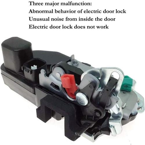 YunStal 931-644 Door Lock Latch Actuator Motor Assembly Rear Left Side for 2003-2010 Dodge Ram 1500 2500 3500 4000 4500 5500 Replaces 55276795AB 55276795AC 55276795AD 55372859AA
