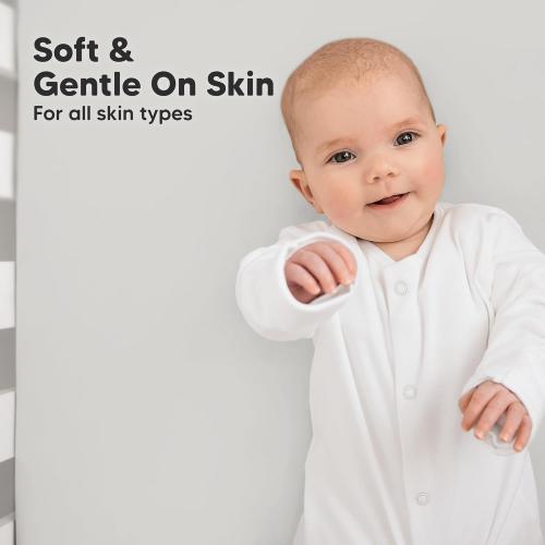 KeaBabies 2-Pack Organic Crib Sheets for Boys, Girls - 52x28 Fitted Crib Mattress Sheet Neutral, Breathable Jersey Cotton Cover for Baby Bed, Toddler Mattress, Soft & Cute Prints (Sage)