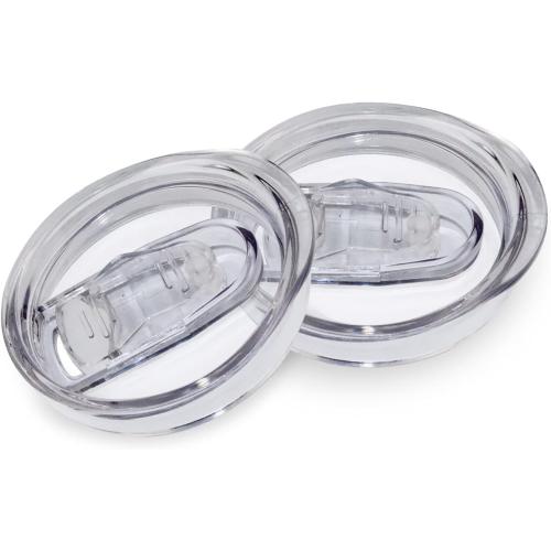 2 Pack 12oz Wine Tumbler Replacement Lids,Spill Proof Covers