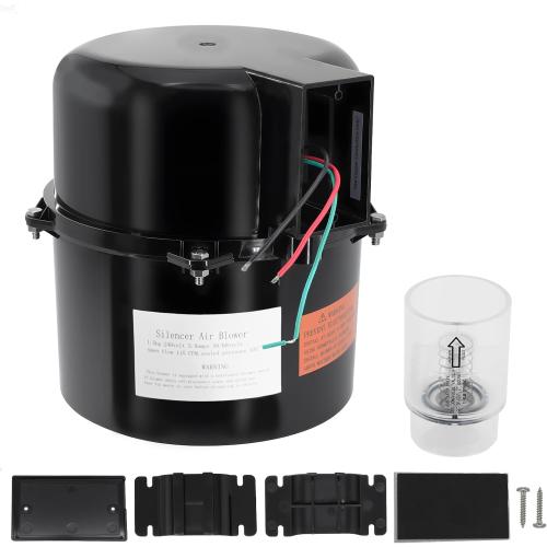 6316220F Silencer Spa Blower 240V 1.5 HP Replacement for Air Supply | for Use with 2 inch Plumbing, Quiet and Shock-Absorbing, Easy Installation, for Pool Hot Tub & Spa 8-12 jets