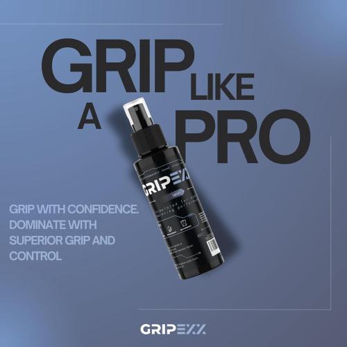 Sports Hand Grip Spray (4oz)- Boost Performance, Enhance Control and Maximize Grip - for Athletes: Tennis, Football, Pole Dancing, Basketball, Baseball, Golf, etc- Natural Rosin-Based Formula