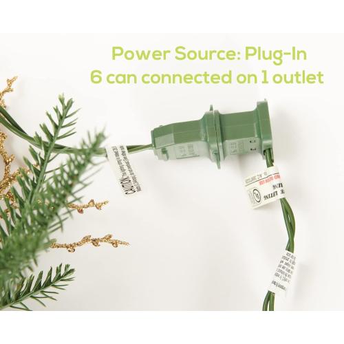 9Ft Red Poinsettias Pre-lit Christmas Garland 70 Lights Plug in,Holiday Decoration Fireplace Stairs Mantle Door Indoor Outdoor