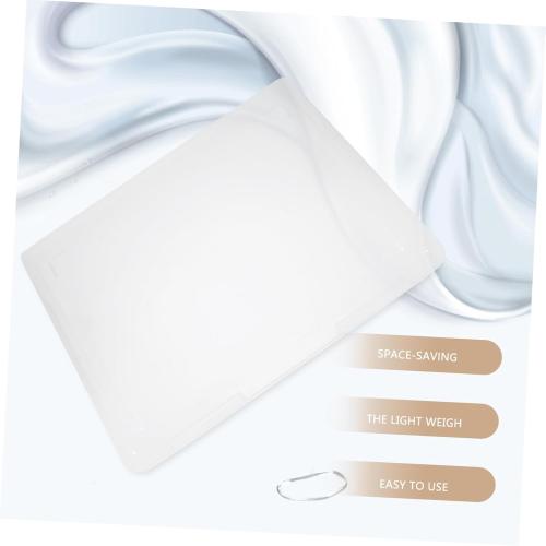 Didiseaon Press Nail Organizer Storage Box Large Capacity Transparent Nail Art Display Case Dustproof Collection and Showing Box for Salon and DIY Enthusiasts