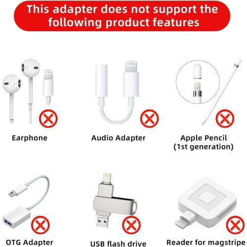 2 Pack Lightning to USB C Adapter for iPhone 15/16/16 Pro Max/Plus,Samsung S24,Support Charging & Data Transfer,Type C Charger Connector Cable,Lightning Female to USB C Male Adapter,Not for Audio