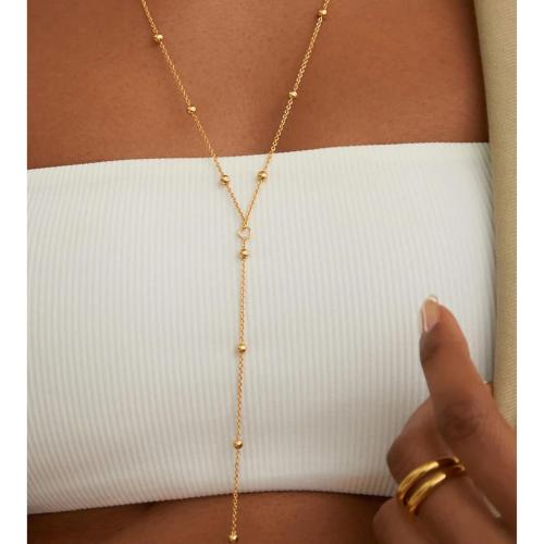 14K Gold Plated Body Chain for Women, Rhinestone Layered Belly Waist Chain, Adjustable Crossover Bikini Bra Body Jewelry with Extension Chain