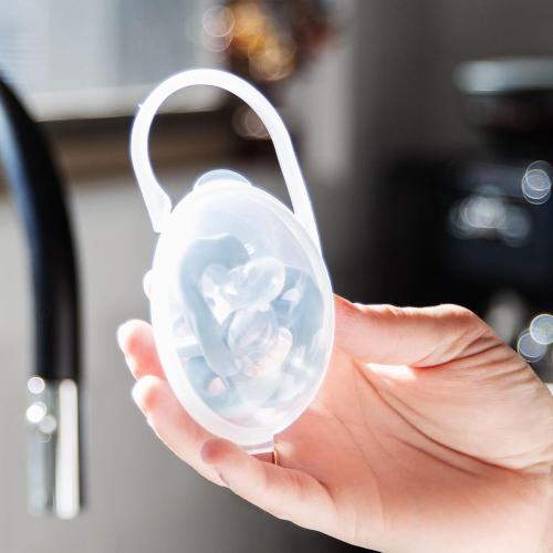 Minbie Orthodontic Soother Pacifier 2 Pack - Nurtures Breastfeeding & Oral Development