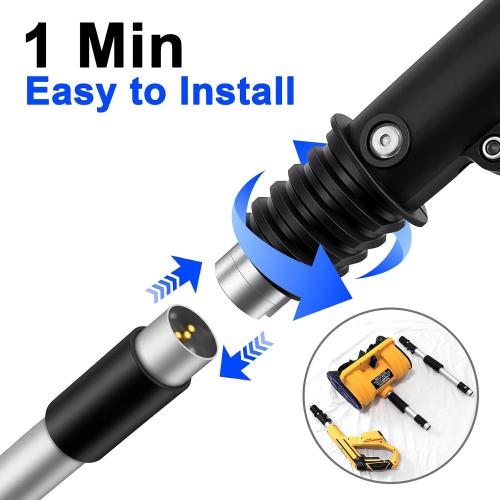 Cordless Snow Shovel Compatible for DeWalt 20V Battery with Brushless Motor, 12'' Cordless Snow Blower, Electric Snow Thrower,6.2 Clear Depth with Front Handle for Deck,Patio