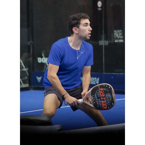 Size L Men’s Short Sleeve Quick Dry Moisture Wicking Active Crew Neck T Shirt - Athletic Running Gym Workout Tee Tops