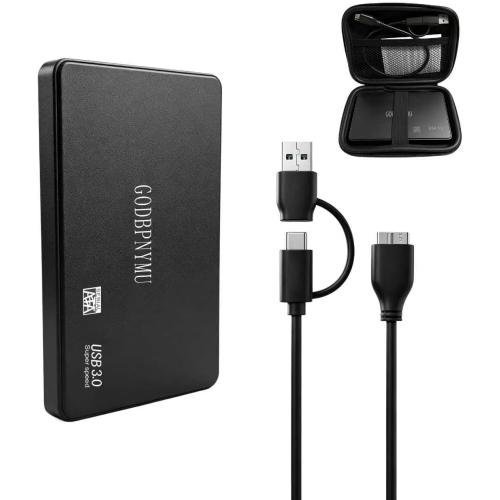 External Hard Drive 1 TB, Portable Hard Drive,USB 3.0/USB C