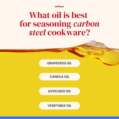 De Buyer MINERAL B Carbon Steel Fry Pan - 10.25” Diameter, 7.3” Cooking Surface - Ideal for Searing, Sauteing & Reheating - PFAS, PFOA & PFOS Free - Made in France