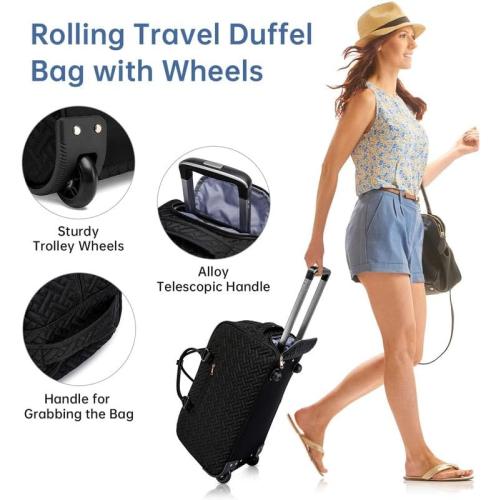 Duffle Bag for Travel, Weekender Bag with Shoe Compartment, Carry On Overnight Bag for Women with Toiletry Bag, Gym Bag with Wet Pocket, Hospital Bags for Labor and Delivery Beige