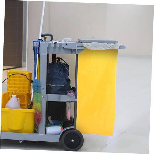 GANAZONO Large Capacity Cleaning Cart Bag Organizer Insert for Housekeeping Carts Sturdy Design for Efficient Cleaning Supplies Management for Janitorial