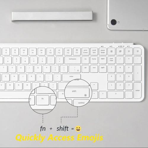 Keychron B6 Pro Full-Size Ultra-Slim Wireless ZMK Custom Keyboard, Triple-Mode 2.4 G/Bluetooth 5.2/Wired Programmable, Lightweight Quiet Key with Numeric Keypad for Mac/Windows, Ivory White