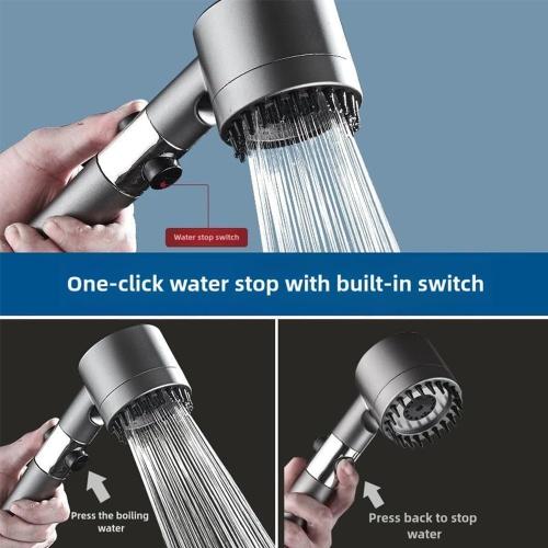 Drivse Showerhead, 2026 NEW Filtered Showerhead, Filtered Shower with Handheld, Djustable Settings with Hose