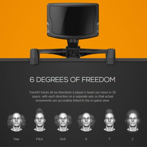 TrackIR 5 Head Tracking System with TrackClip PRO – 6DOF USB Optical Motion Tracker for PC Gaming, Flight & Racing Simulators – NaturalPoint Head Tracker Bundle