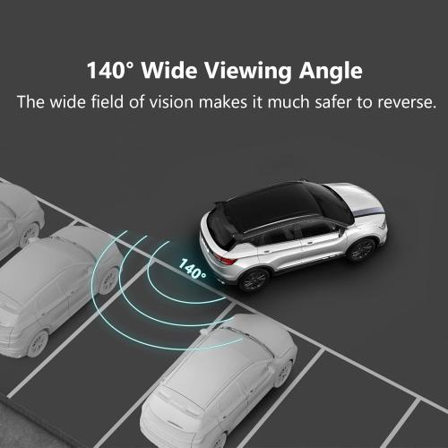 Eonon A0125 Backup Camera Wide Angle 140° Waterproof Rearview Video Cameras, Compatible with Eonon Android Car Stereos GMA12S,UA12S-PLUS,E46A12S,VWA12S,E90A12S,Q80SE