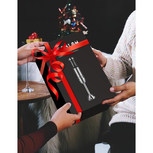 1000W Powerful Immersion Blender handheld, 2025 New Update Hand Blender with 25-Speed, Scratch-Resistant Corded Hand Mixer with Heavy-Duty Copper Brushless Motor and Gift Box