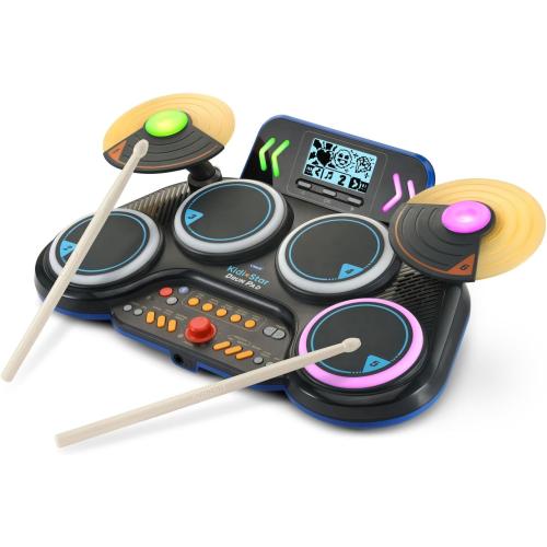 VTech Kidi Star Drum Pad, Black