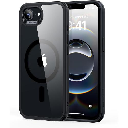 ESR iPhone 16e Case, MagSafe Compatible, Military-Grade Protection, Magnetic, Clear Black
