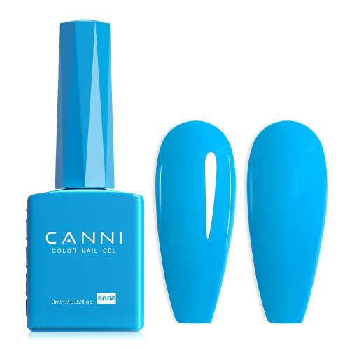 CANNI Blue Gel Nail Polish, 1Pcs Bright CLEAR PURPLE Gel Polish Color High Gloss Soak Off U V Nail Manicure Salon DIY