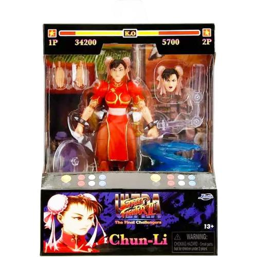 Generic Chun Li Street Fighter II 6 Action Figure (Exclusive RED outfit version)