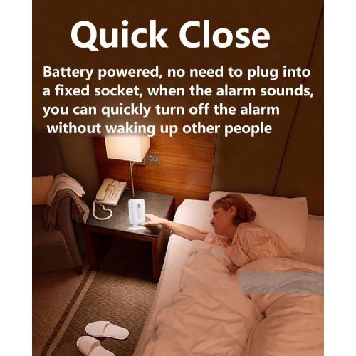 Upgraded Version Bed Sensor Alarm and Fall Prevention for Elderly/Dementia and More,Caregiver Pager Motion Sensor Alert with 5 Volume Level,Bed Alarm for Elderly Adults Wireless