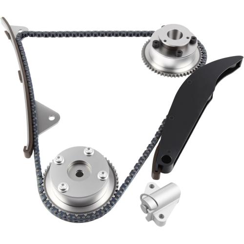 Autoexact 24321-2E010 Timing Chain Kit w/Intake & Exhaust VVT Gear Sprocket Fit for 1.8L 2.0L 2015-2020 Kia Forte Soul Sportage 2011-2020 Hyundai Elantra Kona Tucson 24370-2E010 24350-2E011