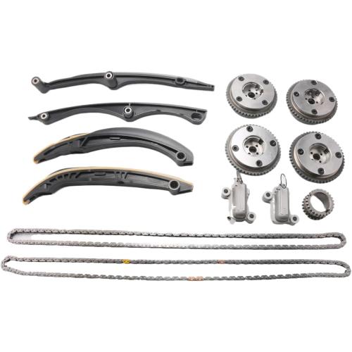 ML3Z6256 HL3Z6268A Engine Timing Chain Kit with Tensioner Phaser Camshaft Sprocket Fits for Ford f150 2017-2023 Expedition 2018-2023 / for Lincoln Navigator 2018-2023 3.5L V6