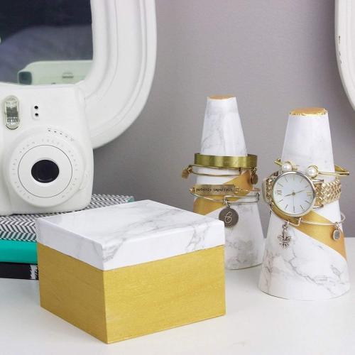 practicalWs Marble Wallpaper Granite White and Grey Paper Roll 23.6 x 118 Kitchen Countertop Cabinet Furniture is Renovated Thick PVC Easy to Remove Without Leaving Glue Upgrade