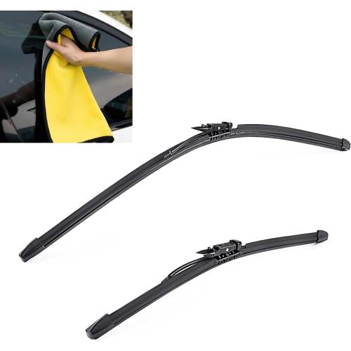 Factory Manufacturer Replacement For Tesla Model X 2015-2024 Window Wiper Blade Original Equipment AccessoriesSet 28/18 With 1 Pcs Car wash towel