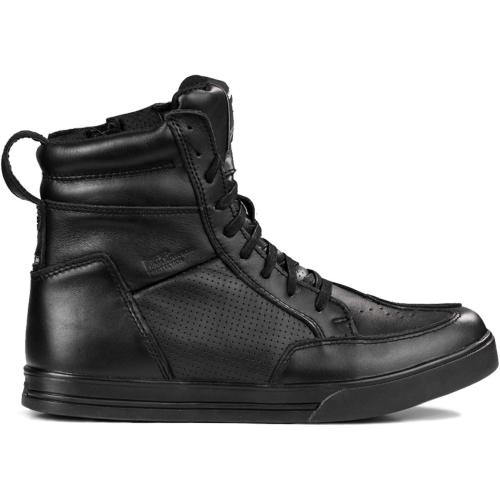 Size 45 /11.5SHIMA Blake Boots Motorcycle Riding Boots Men Ventilated Leather Vintage Street Side Zipper Sport Touring Shoe Footwear