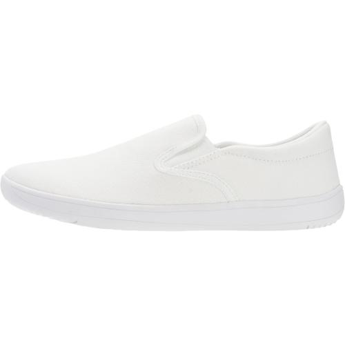 Size 39 Color White WHITIN Men's Wide Toe Box Slip on Barefoot Shoes | Minimalist Sneakers | Zero Drop Sole