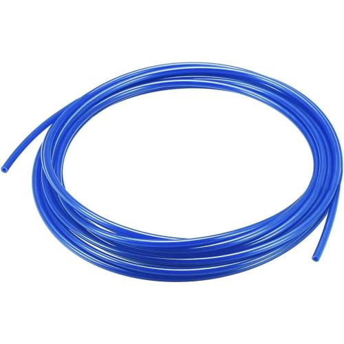 uxcell Nylon Line Hose Tube, 2mm(0.07) ID x 4mm(0.15) OD 5m/16.4ft PA12 Nylon Tube for Air Line Brake Fluid Transfer Blue