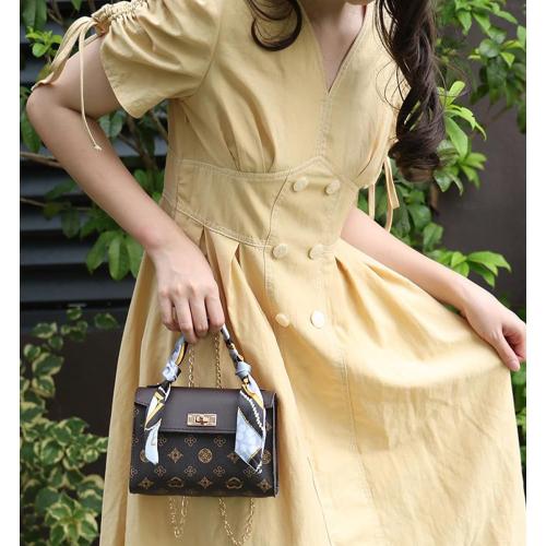 Small Crossbody Handbags Top Handle Wallet Retro Print Underarm Shoulder Bag Handbag Magnetic Lock Removable Shoulder Strap
