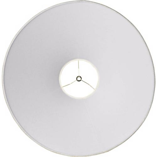 Empire Lamp Shade Fine Burlap Beige Large 6 Top x 21 Bottom x 13.5 High Spider Fitting with Replacement Harp and Finial - Brentwood