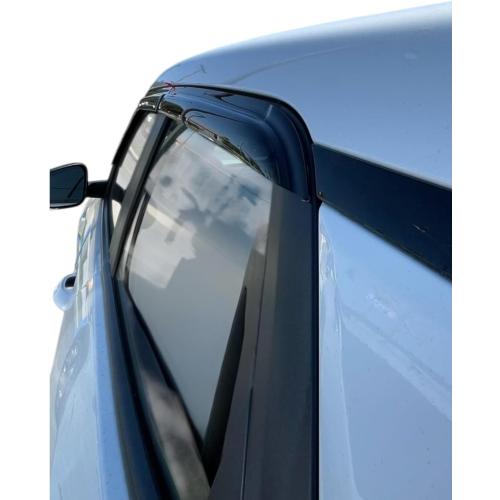 2021-2026 Tape-On Rain Guards for Chevrolet Chevy Trailblazer (Crossover) Side Window Visor Deflectors LS LT ACTIV RS Durable Tinted Shades 2022 2023 2024 2025