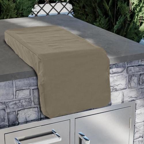 Covers & All Outdoor Built in Grill Side Burner Cover, Durable 12 oz Waterproof & UV Resistant, Heavy Duty BBQ Grill Protector for Both Indoor & Outdoor Use (16 W x 25 D x 14 H, Beige)