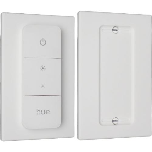 BERKLEY Wall Switch Cover Adapter Plate, Compatible with Philips Hue V2 Dimmer Remote (Single: Remote)