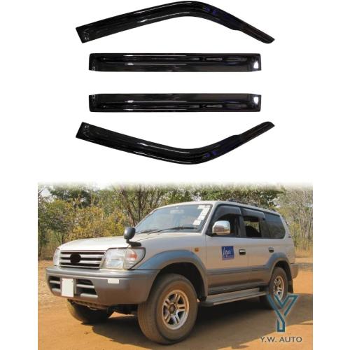 YW AUTO Out Channel Ventvisor/Window Deflectors/Window Visor | Fits 2018-2024 Camry, 4 pcs.