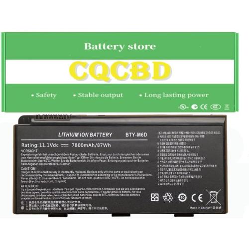 BTY-M6D Laptop Battery for MSI GT783H GX660 GX660DX GX70H GX780R GT70 GT70-2PC GT760 GT60 GT660 GX60 GT680 GX680 GT780 GT663R GT660R GT683 GX780 GT780R GT660R GT663R GT680R GT783R GX780R