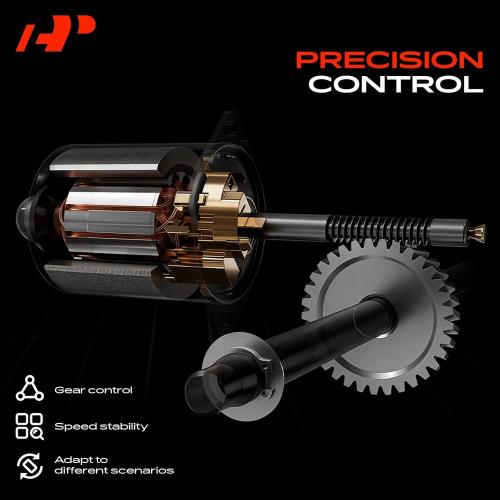 A-Premium Front Windshield Wiper Motor with 12-Pin