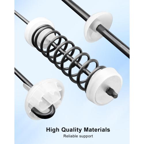 25.5 Inch Washer Suspension Rod Kit Fit for Whirlpool Amana Maytag Kenmore | Washing Machine, 4 PCS